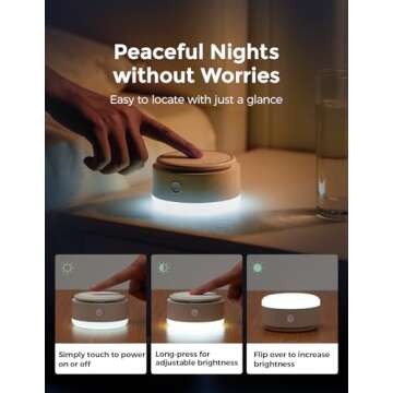 Momcozy Sound Machine for Baby | Portable White Noise Sound Machine for Sleep Rechargeable | 20 Sleep Sounds White Noise Machine with Nursery Night Light | Travel Sleep Sound Machine Battery Based