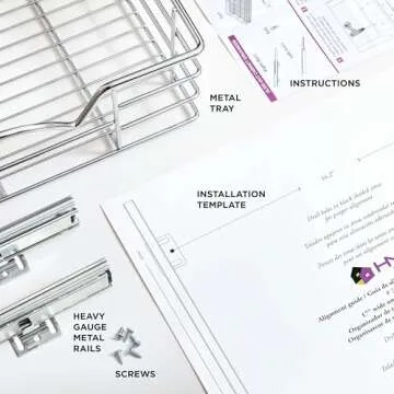 Effortless Heavy-Duty Pull Out Cabinet Organizer