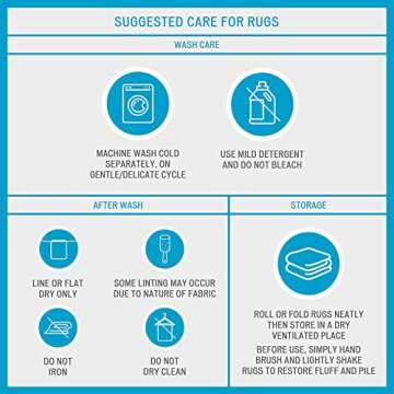 Madison Park Lasso Chenille Bath Rug: Non-Slip & Absorbent