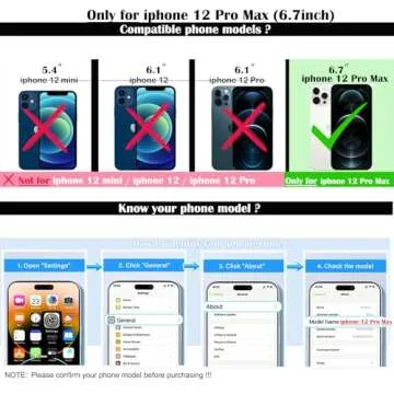 Rxuiael Magnetic Case for iPhone 12 Pro Max Case for Women Girls [Compatible with MagSafe] Soft Luxu...