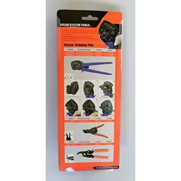 TEMCo TH0011 High-Quality Solar Crimper Tool for Perfect Crimping Connections