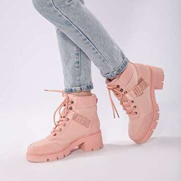 Stylish REDTOP Women's Combat Boots for Every Occasion