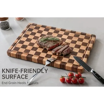 THETCHRY Premium Cutting Board - Stunning & Durable Design