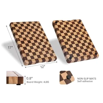 THETCHRY Premium Cutting Board - Stunning & Durable Design