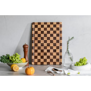 THETCHRY Premium Cutting Board - Stunning & Durable Design
