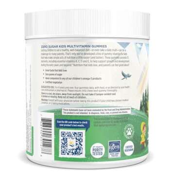 Nordic Naturals Zero Sugar Kids Multi Gummies - 120 Gummies