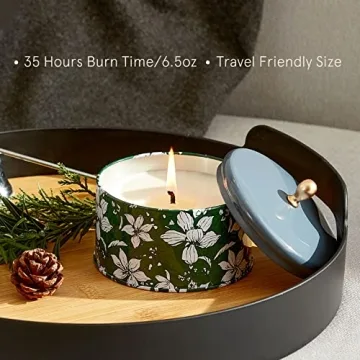 LA JOLIE MUSE Cedarwood Candle for Holiday Gifts