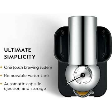 Nespresso Vertuo Machine by Breville in Chrome
