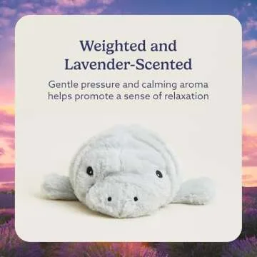 Warmies Manatee - Microwavable Plush for Comfort