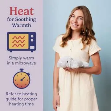 Warmies Manatee - Microwavable Plush for Comfort
