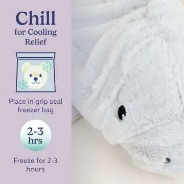 Warmies Manatee - Microwavable Plush for Comfort
