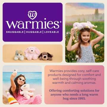 Warmies Manatee - Microwavable Plush for Comfort