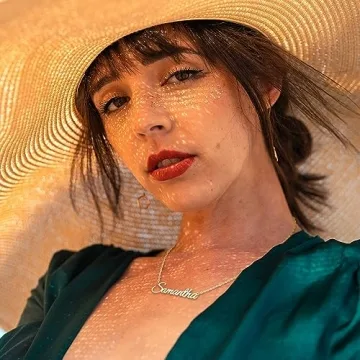 TinyName 18K Gold Plated Custom Name Necklace for Women