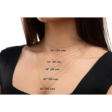 TinyName 18K Gold Plated Custom Name Necklace for Women