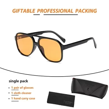 Stylish Retro Aviator Sunglasses with UV Protection