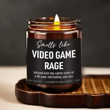 Younift Funny Video Game Rage Candle for Gamers