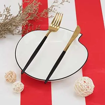 Red and White Striped Tablecloths for Perfect Parties