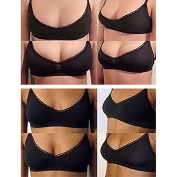 Firming Breast-Enlargement Cream ORGANIC QuadraPLUMP Fat Trapping + Lifting Tightening Actives - 2 Month Supply - Natural Bust Enhancement Plumping Lotion - Made In Canada BOUSTISE 2.7oz