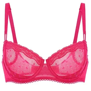 Dobreva Women's Sexy Lace Bra - Underwire Comfortable Fit