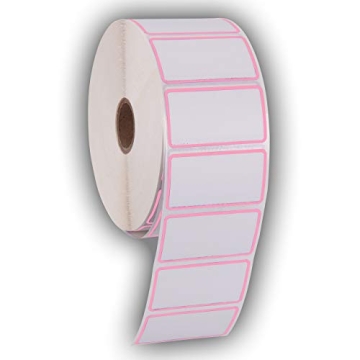 2.25" X 1.25" Direct Thermal Perforated Stickers Labels for Barcodes, Address, Consignment - Compati...