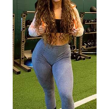 TSUTAYA Seamless Workout Leggings: Tummy Control & Comfort