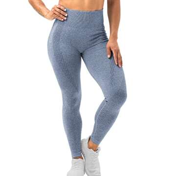 TSUTAYA Seamless Workout Leggings: Tummy Control & Comfort
