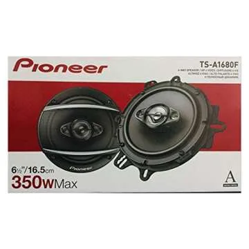 PIONEER TS-A1680F 4-Way Car Audio Speakers for Full Range Sound