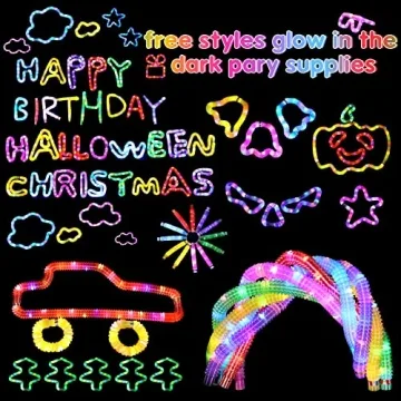 12 Pack LED Glow Sticks Kids Party Favors Light Up Fun