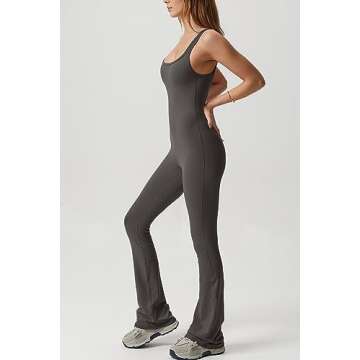 Stylish QINSEN Women's Flared Jumpsuit for All Occasions