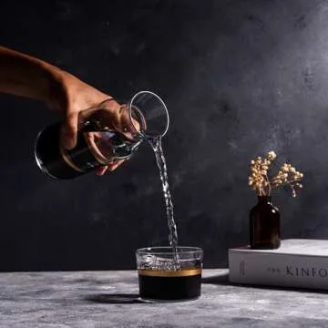 Elegant GARIZZE Bedside Water Carafe and Glass Set