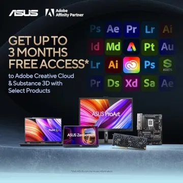 ASUS ProArt 27" WQHD Monitor - Color Accurate and Versatile