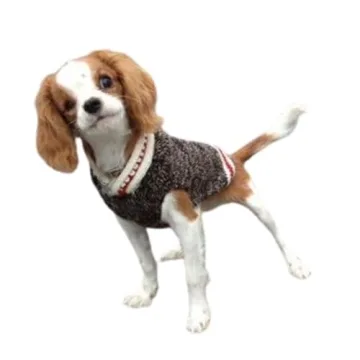 Boyfriend Dog Sweater Crafted from Natural Wool