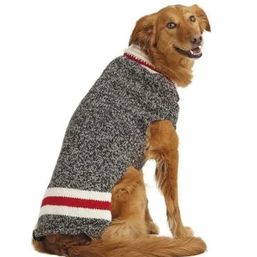Boyfriend Dog Sweater Crafted from Natural Wool