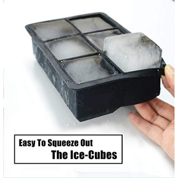 Meukcva Ice Cube Trays for Perfectly Chilled Drinks
