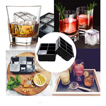 Meukcva Ice Cube Trays for Perfectly Chilled Drinks
