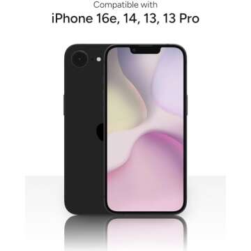 ZAGG InvisibleShield Glass+ Screen Protector for iPhone 16e/ 14/13/ 13 Pro - 3X Shatter Protection, ...
