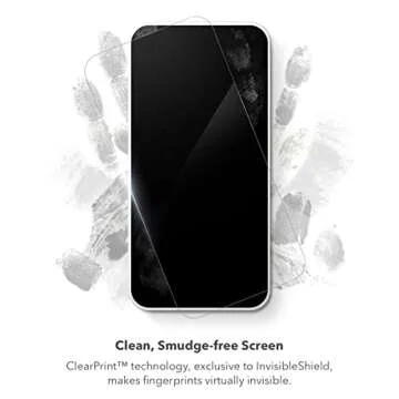 ZAGG InvisibleShield Glass+ Screen Protector for iPhone 16e/ 14/13/ 13 Pro - 3X Shatter Protection, High Scratch Resistance, Oil-Resistant, Reinforced Edges, Easy Install