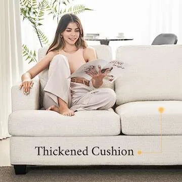 Stylish VanAcc 89 Inch Comfy Sofa for Modern Homes