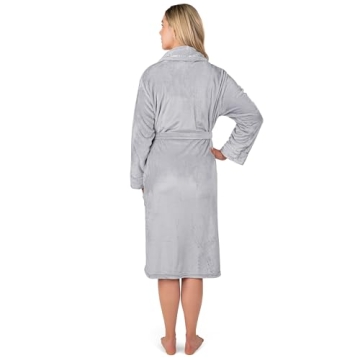 PAVILIA Women's Plush Fleece Robe - Luxurious Comfort