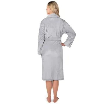 PAVILIA Women's Plush Fleece Robe - Luxurious Comfort
