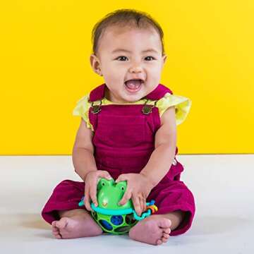 Bright Starts Oball Musical Toy for Easy Grasping Babies