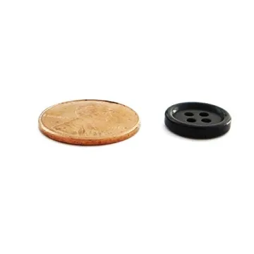 Decorative 1/2 Inch Buttons for Fashion and Crafts