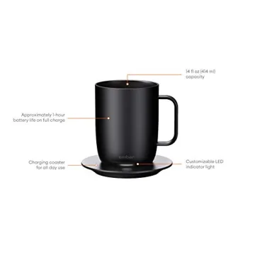 Ember Temperature Control Smart Mug, 14 oz, App Controlled