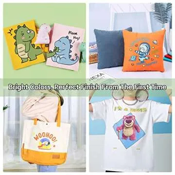 HTVRONT Clear Sublimation HTV Vinyl - 12" x 20FT for T-Shirts