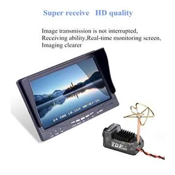 Crazepony Spotter V2 Micro FPV AIO Camera 5.8G with OSD Integrated Mic FOV170 Degree 700TVL Video Transmitter 40CH 20MW-200MW Adjustable VTX for Mini FPV RC Drone