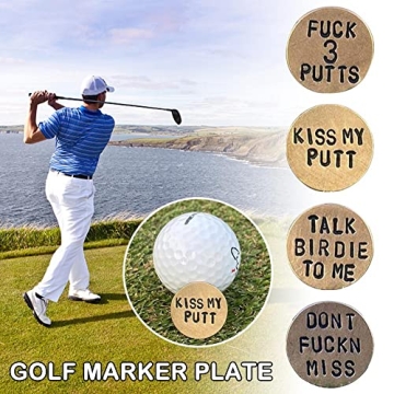 Funny Golf Ball Marker - Unique Golf Gift for All