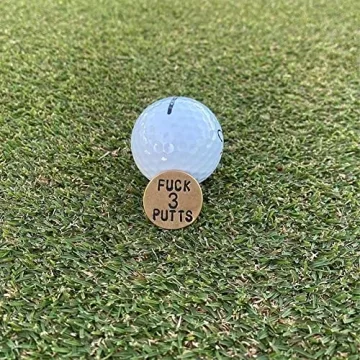Funny Golf Ball Marker - Unique Golf Gift for All