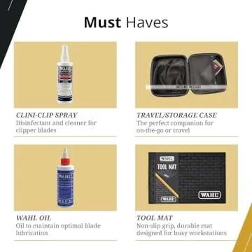 Wahl Professional 5 Star Precision Fade Blade 0000 Adjustable Replacment Fits Clipper 100 Min Runtime Lithium Ion Battery