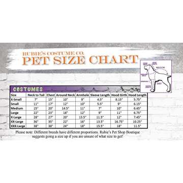 Rubie's Walking Pirate Pet Costume, X-Large