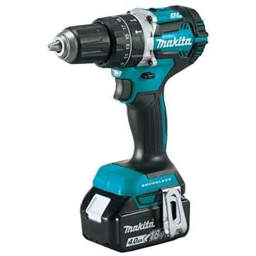 Makita XT269M 18V LXT Lithium-Ion Brushless Cordless 2-Pc. Combo Kit (4.0Ah), Blue